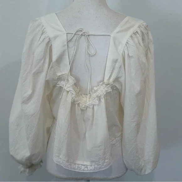 For Love And Lemons Venetia Sleep Top, Size: Large - Picture 9 of 12